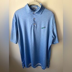 Peter Millar Fishers Island Golf Club Summer Comfort Polo Shirt Medium M